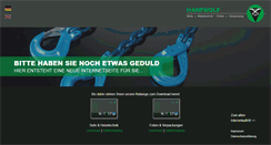 Desktop Screenshot of hanfwolf.de